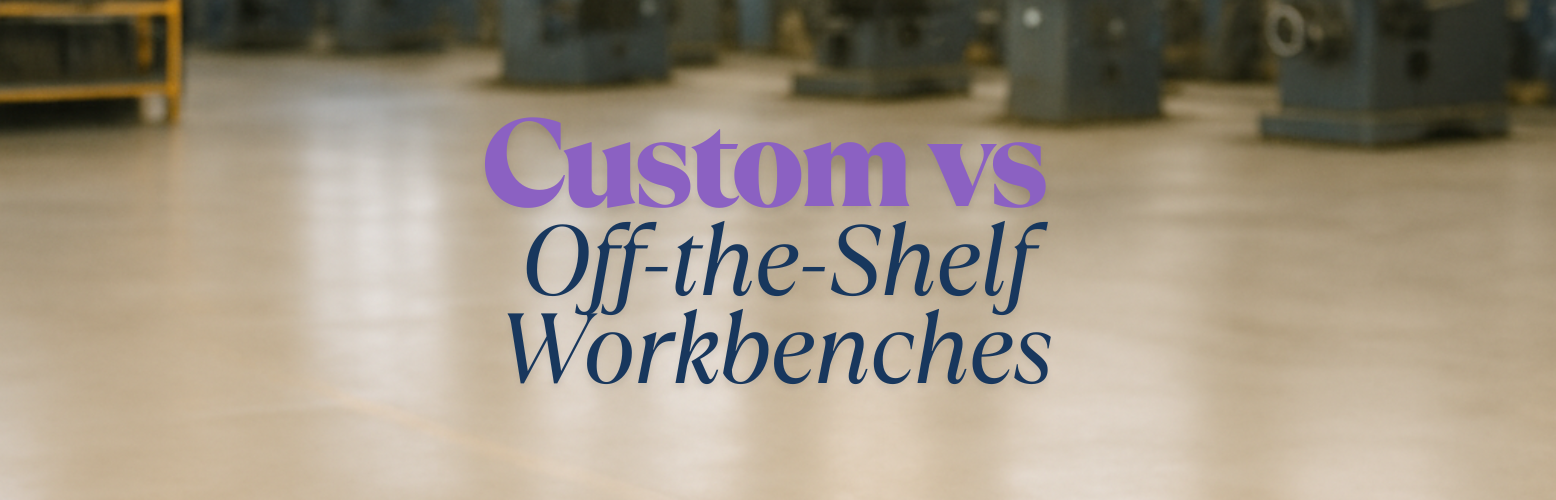 Custom Workbenches vs Off-the-Shelf: What’s the Real Difference?