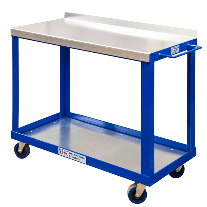 Mobile Table Tool Trolley | Steel Worktop
