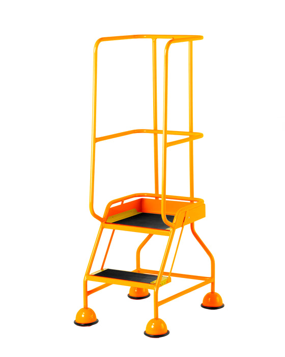 Heavy-Duty 2-Tier Safety Step Platform