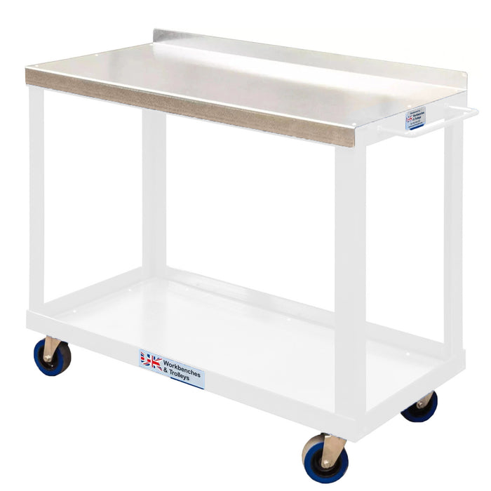 Mobile Table Tool Trolley with Steel Top