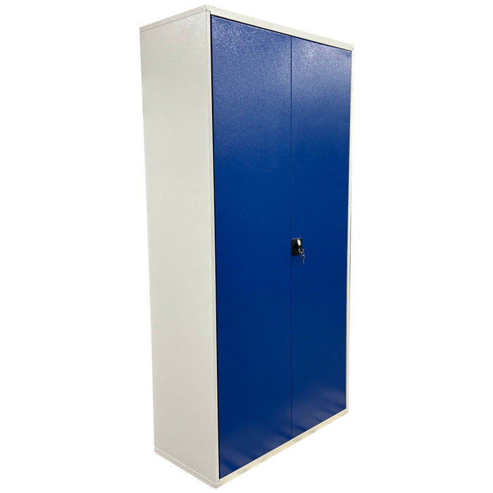 Large Storage Cabinet Cupboard with Louvre Panel