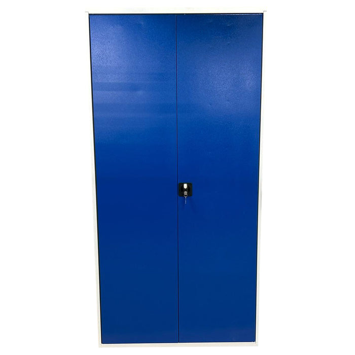 Large Storage Cabinet Cupboard with Louvre Panel