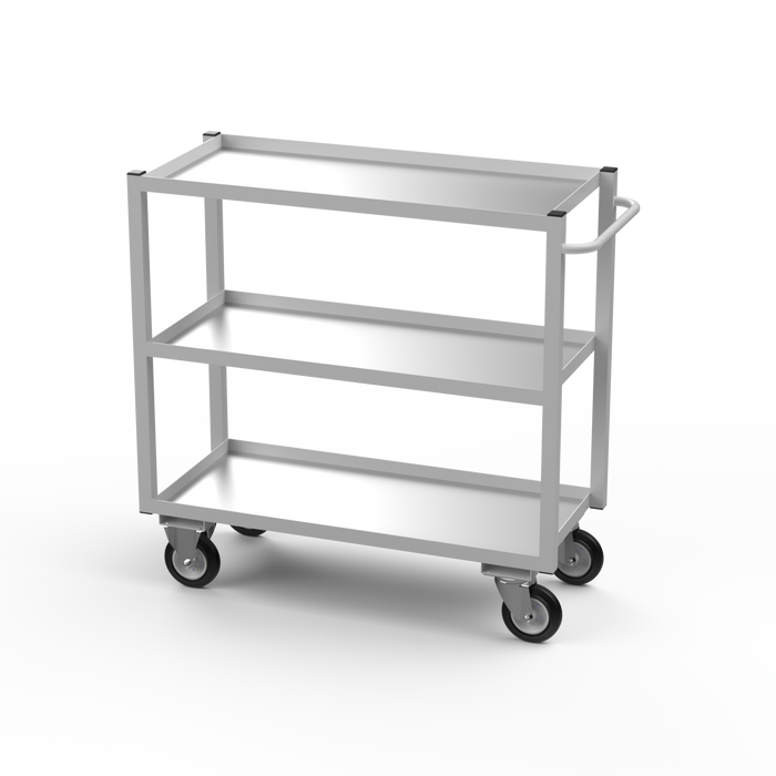 Heavy Duty Tray Trolley | 3 Steel Shelves