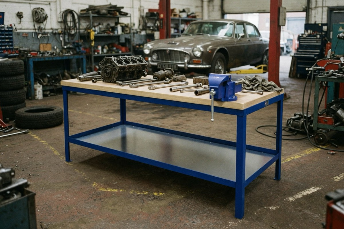 Automotive workbenches and workshop equipment