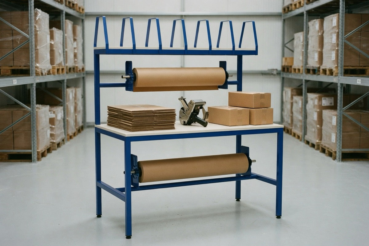Packing workbenches and workshop equipment