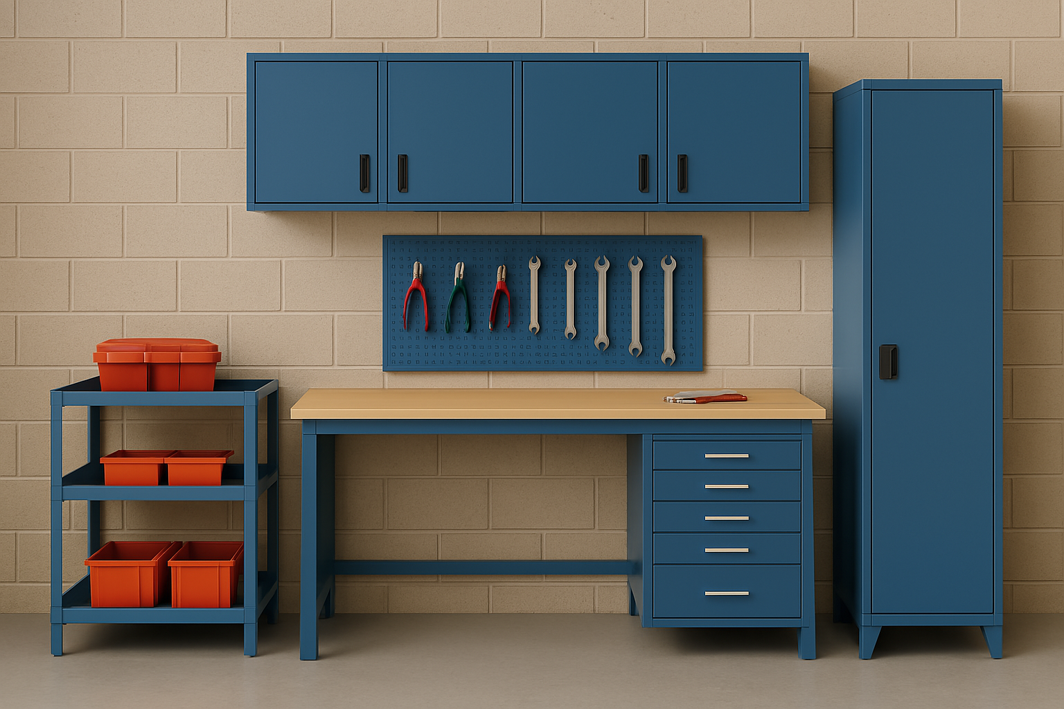 Maximizing Workshop Efficiency with Custom Storage Solutions