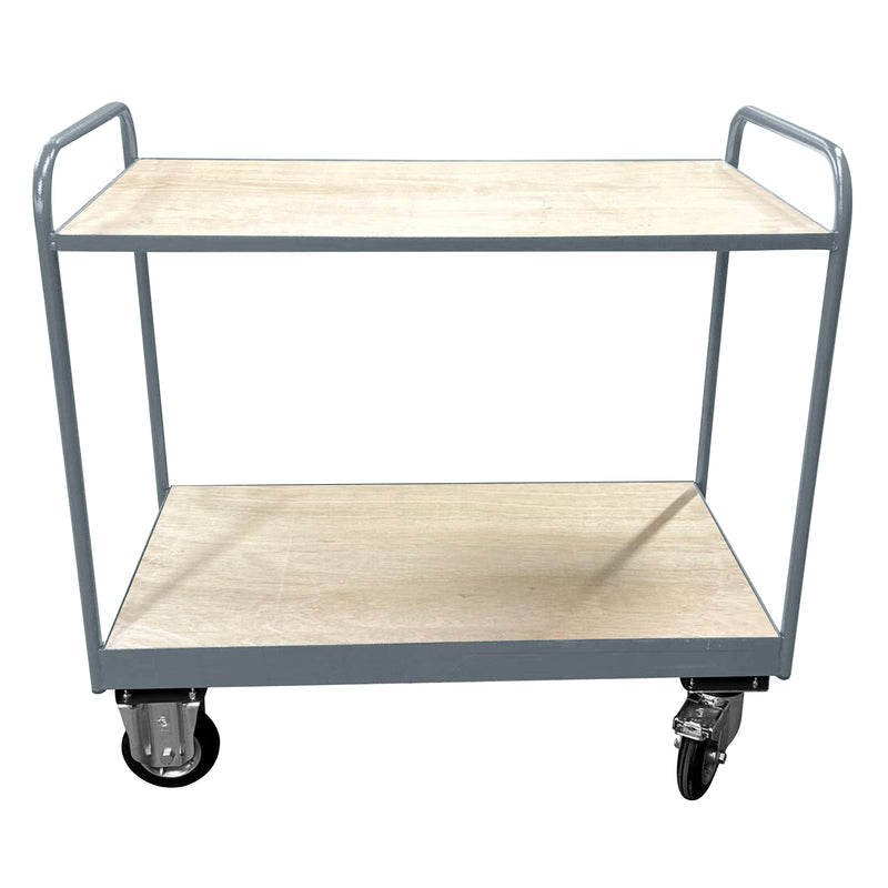 Medium Duty Tray Trolley | Plywood Shelves
