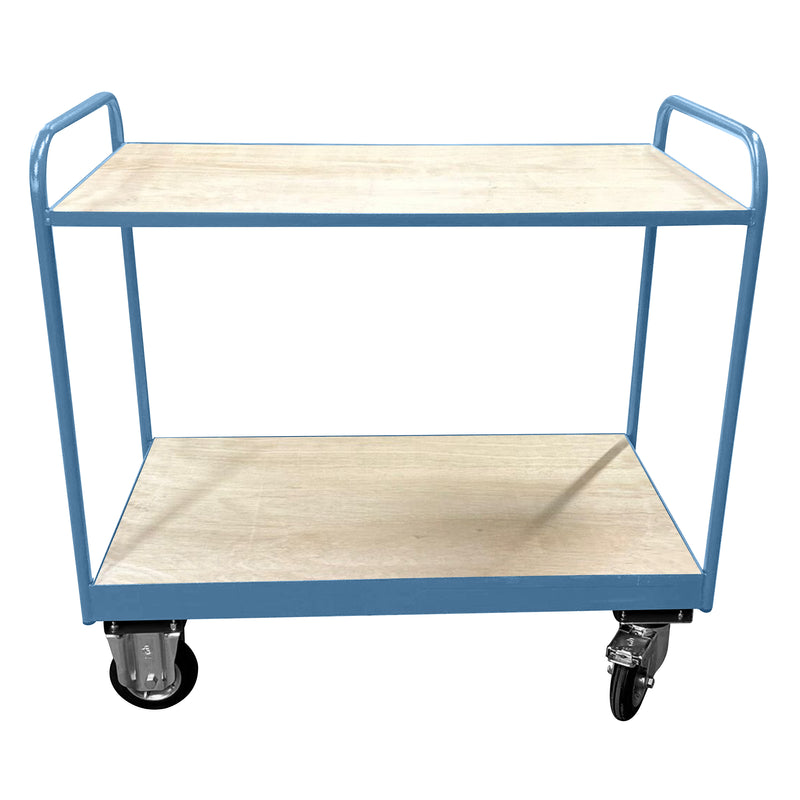 Medium Duty Tray Trolley | Plywood Shelves