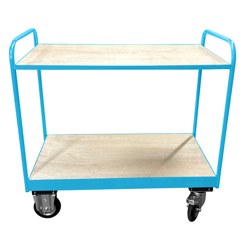 Medium Duty Tray Trolley | Plywood Shelves