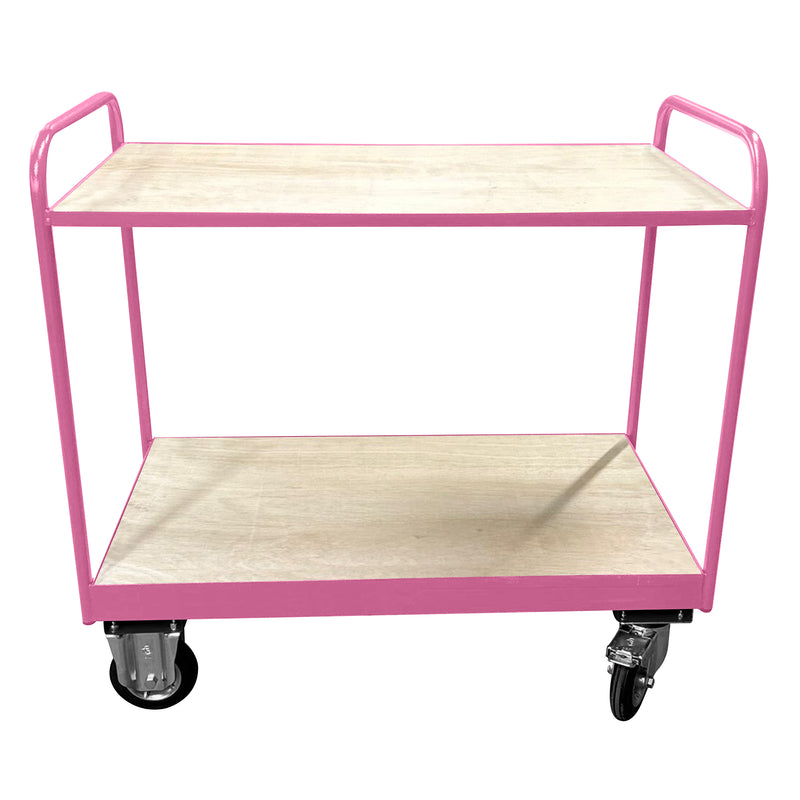 Medium Duty Tray Trolley | Plywood Shelves