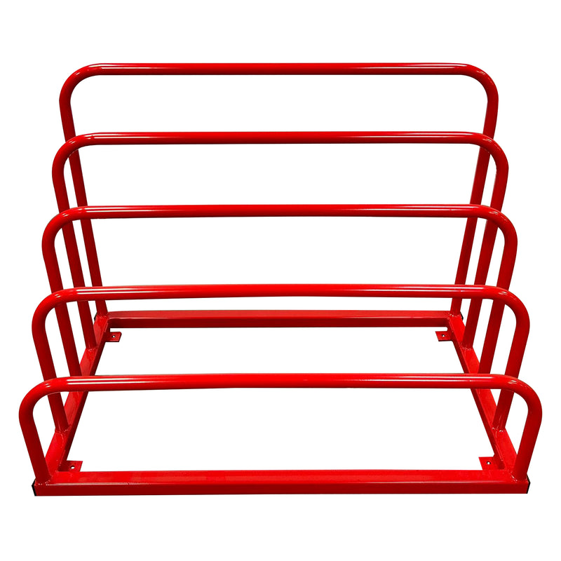 Red Sheet Racks Multi Height Sheet Rack | Steel, 4-8 Bays | UK Workbenches