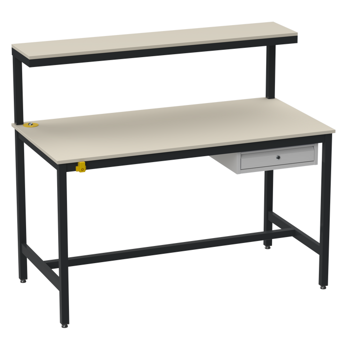 Electronics ESD Workbench-Upper Shelf With Drawer | Anti-Static