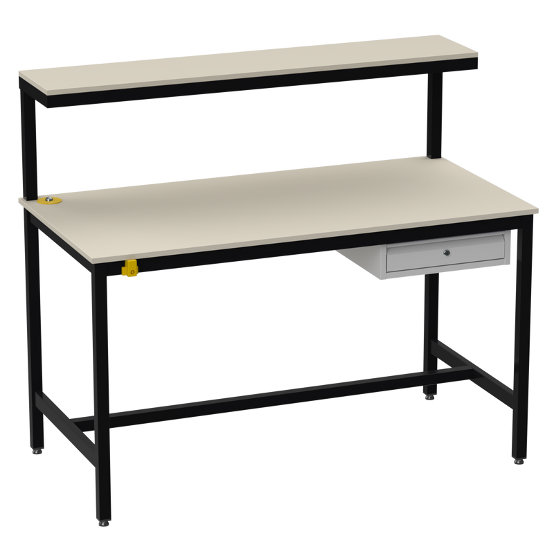 Electronics ESD Workbench-Upper Shelf With Drawer Storage Unit | Anti-Static