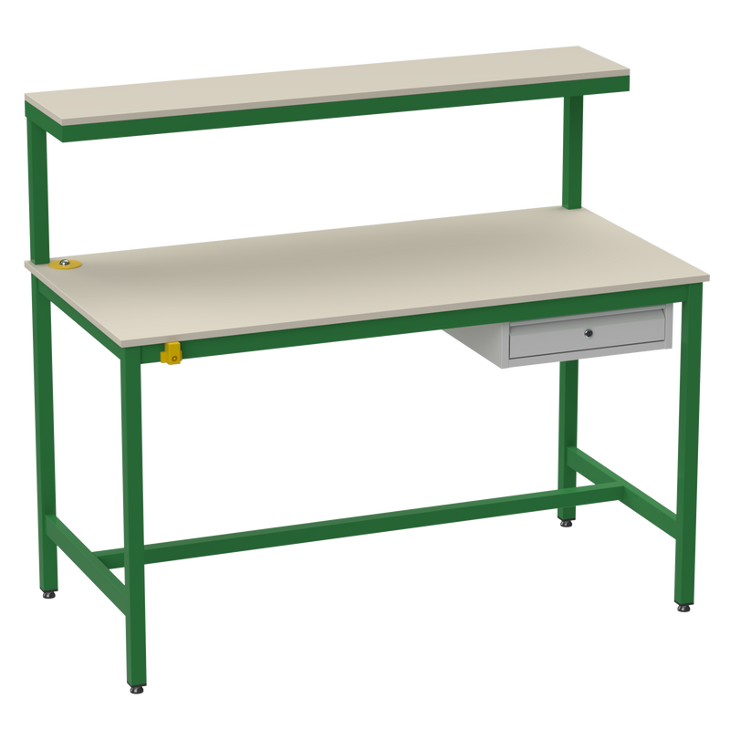 Electronics ESD Workbench-Upper Shelf With Drawer Storage Unit | Anti-Static