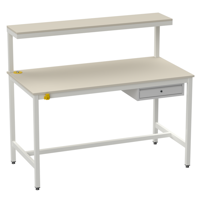 Electronics ESD Workbench-Upper Shelf With Drawer | Anti-Static