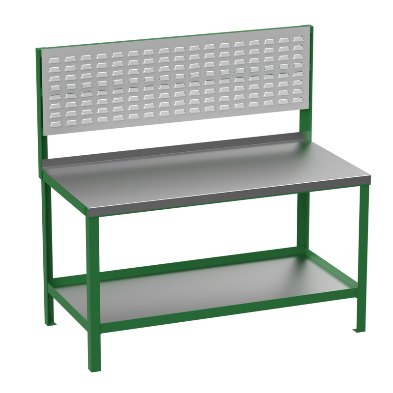 Steel Heavy Duty Workbench | Louvre Panel