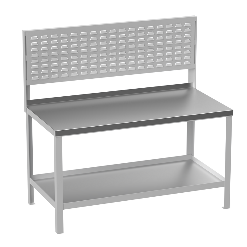 Steel Heavy Duty Workbench | Louvre Panel