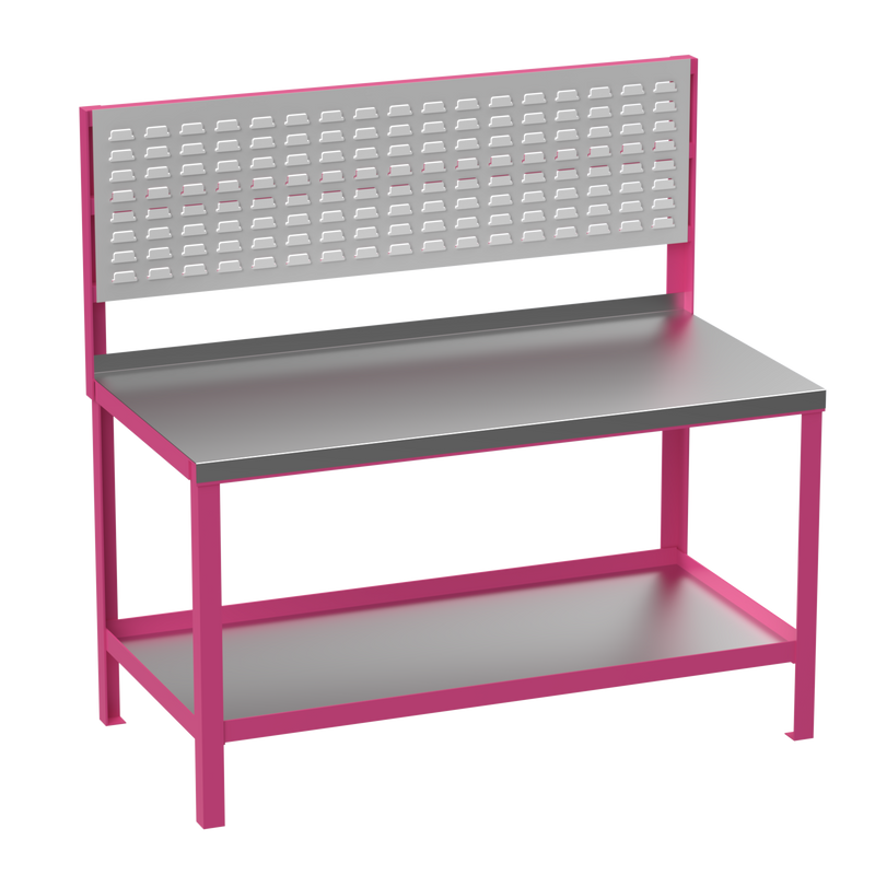 Steel Heavy Duty Workbench | Louvre Panel