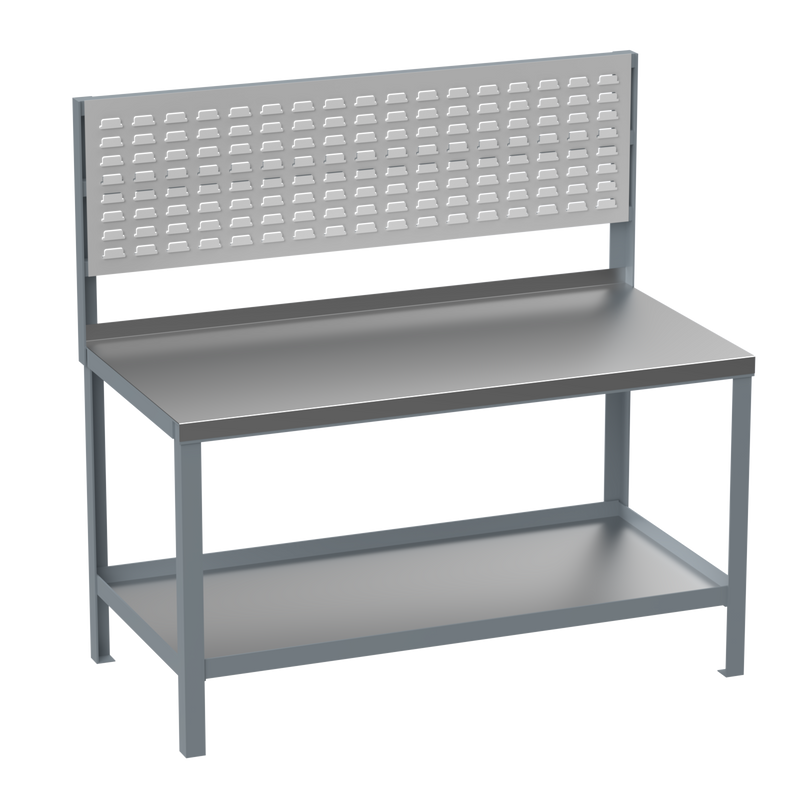 Steel Heavy Duty Workbench | Louvre Panel