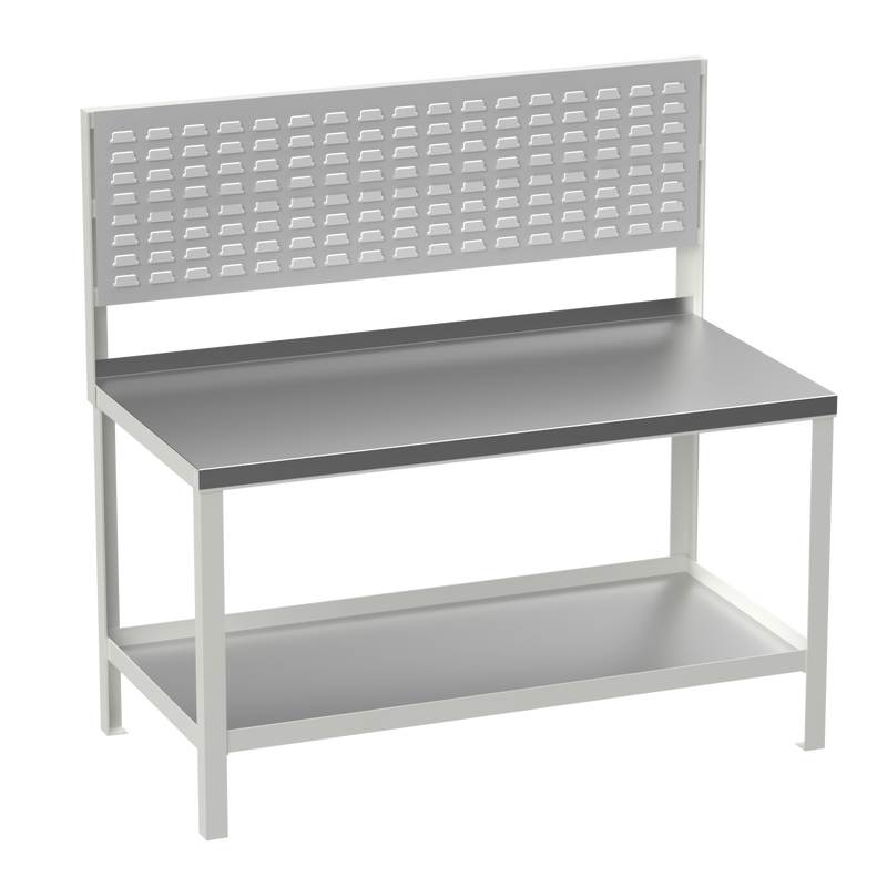 Steel Heavy Duty Workbench | Louvre Panel