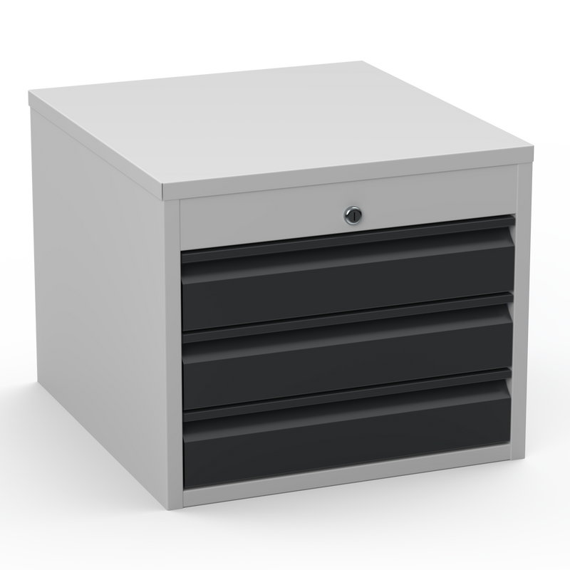 3 Drawer Steel Storage Unit