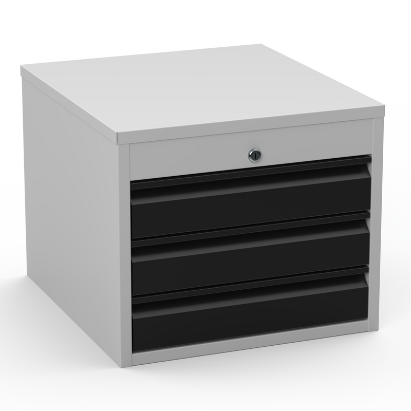 3 Drawer Steel Storage Unit