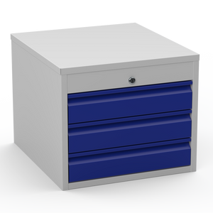 3 Drawer Steel Storage Unit