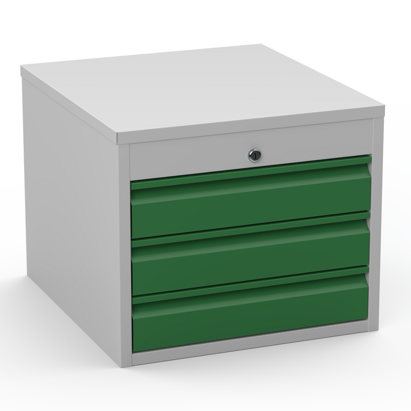 3 Drawer Steel Storage Unit