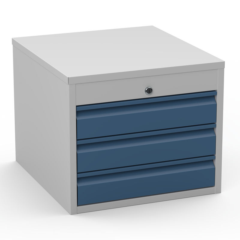 3 Drawer Steel Storage Unit