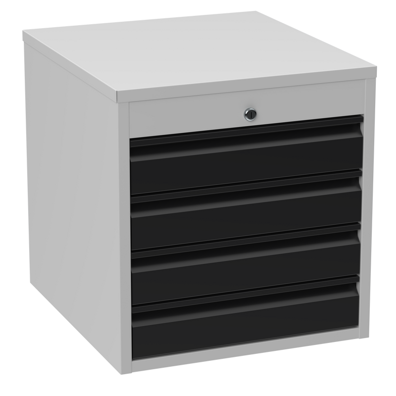 4 Drawer Steel Storage Unit