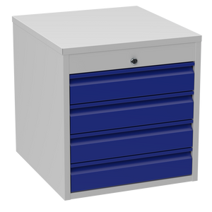 4 Drawer Steel Storage Unit