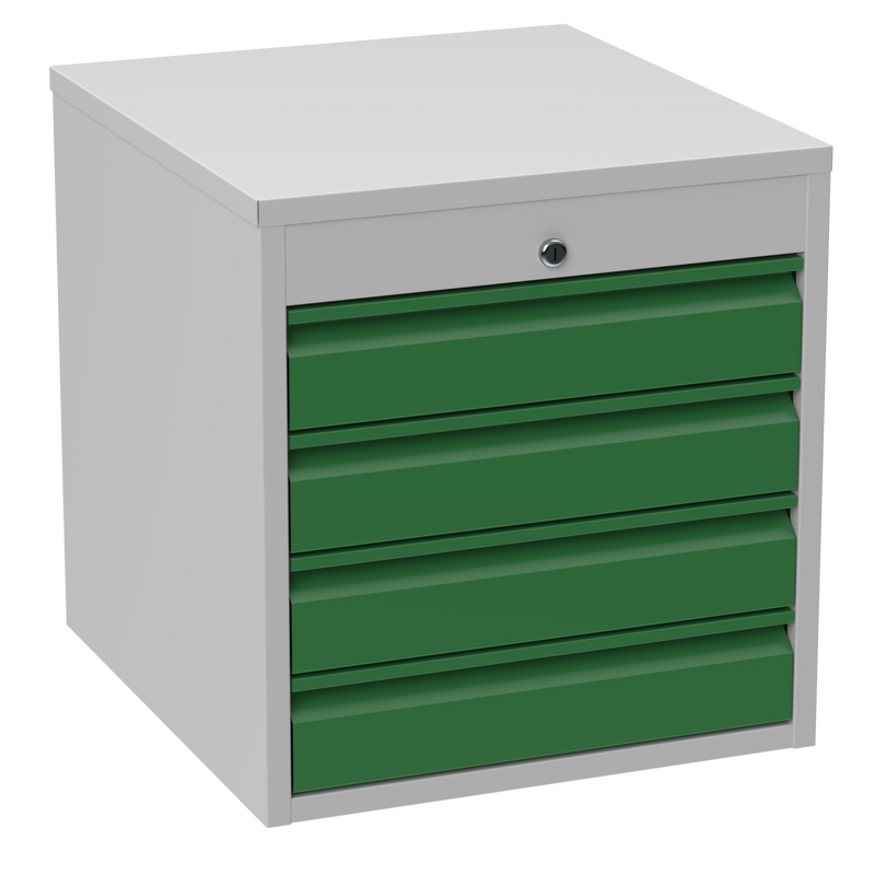 4 Drawer Steel Storage Unit