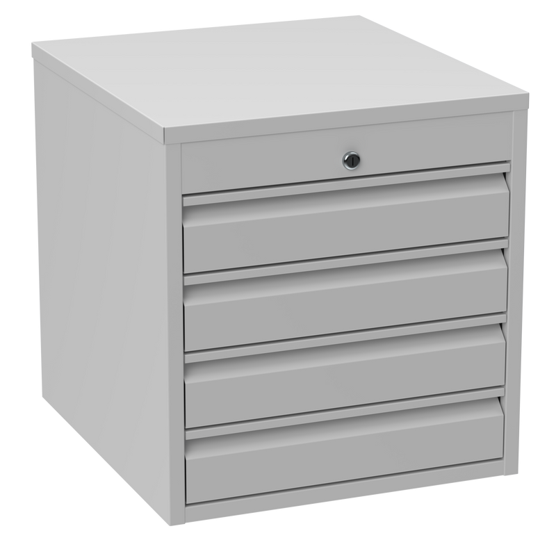 4 Drawer Steel Storage Unit