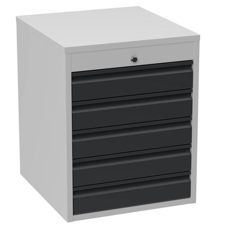 5 Drawer Steel Storage Unit