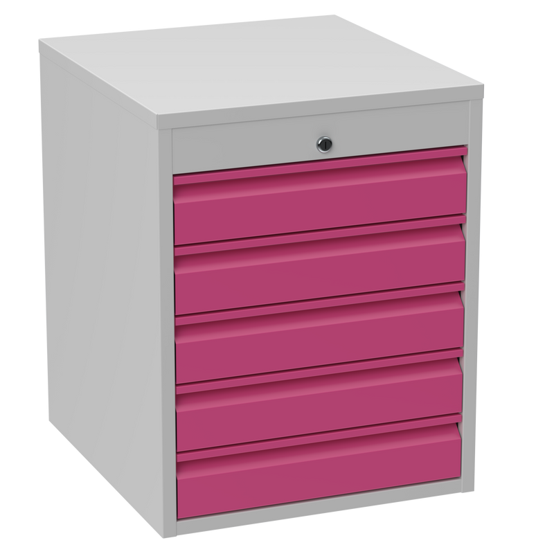 5 Drawer Steel Storage Unit