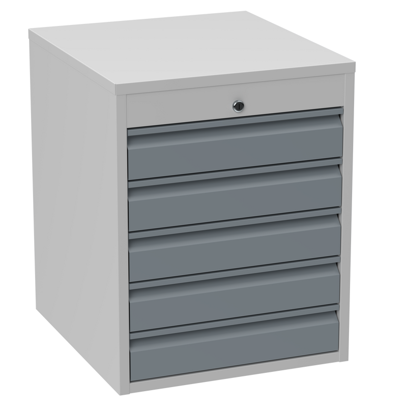 5 Drawer Steel Storage Unit
