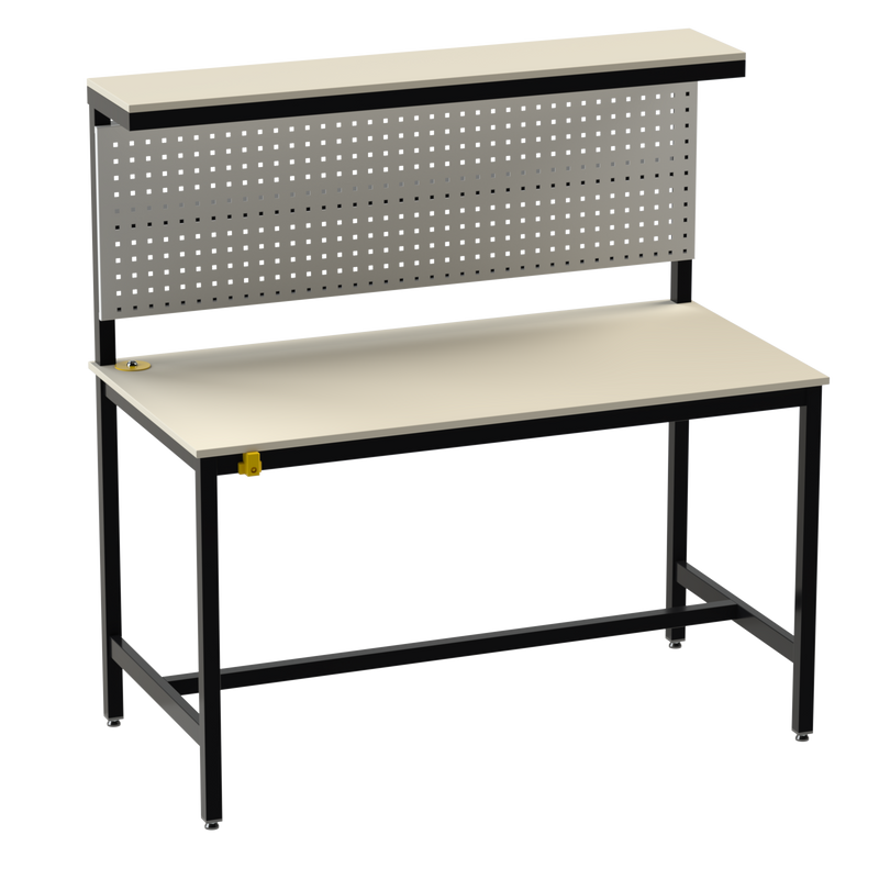Electronics ESD Workbench-Upper Shelf | Pegboard | Anti-Static