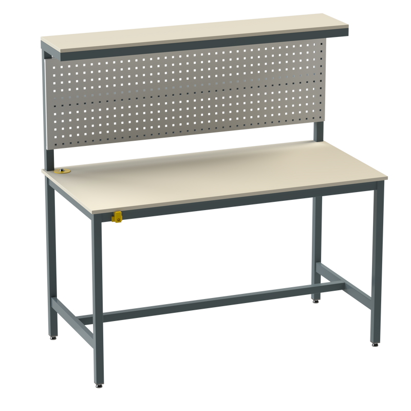Electronics ESD Workbench-Upper Shelf | Pegboard | Anti-Static