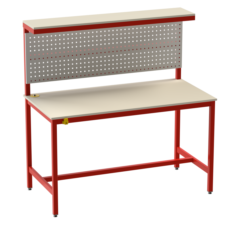 Electronics ESD Workbench-Upper Shelf | Pegboard | Anti-Static