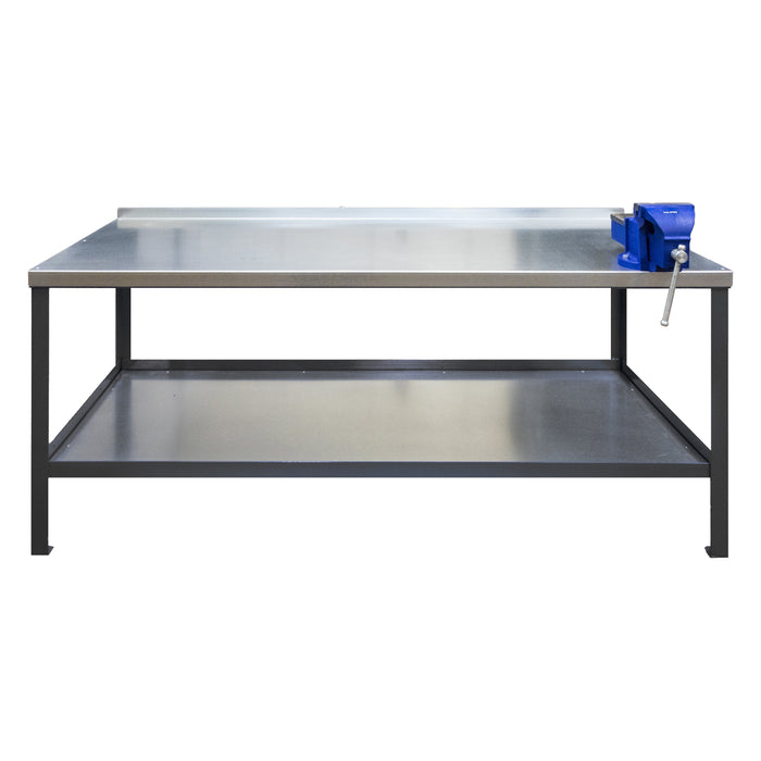 Heavy Duty Workbench with Steel Top