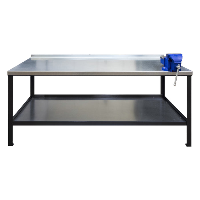 Heavy Duty Workbench with Steel Top