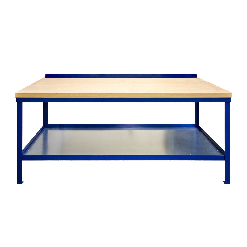 Worktop Bench Solid Wood Worktop Heavy Duty Workbench | Durable & Sturdy Workspace ...