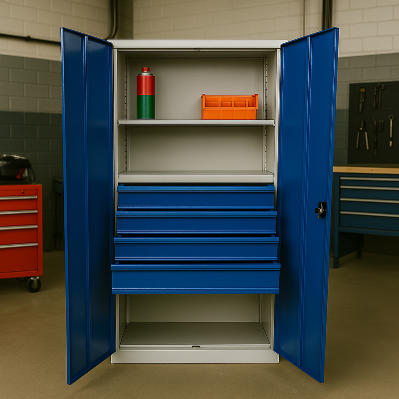 Large Storage Cabinet Cupboard | Drawers