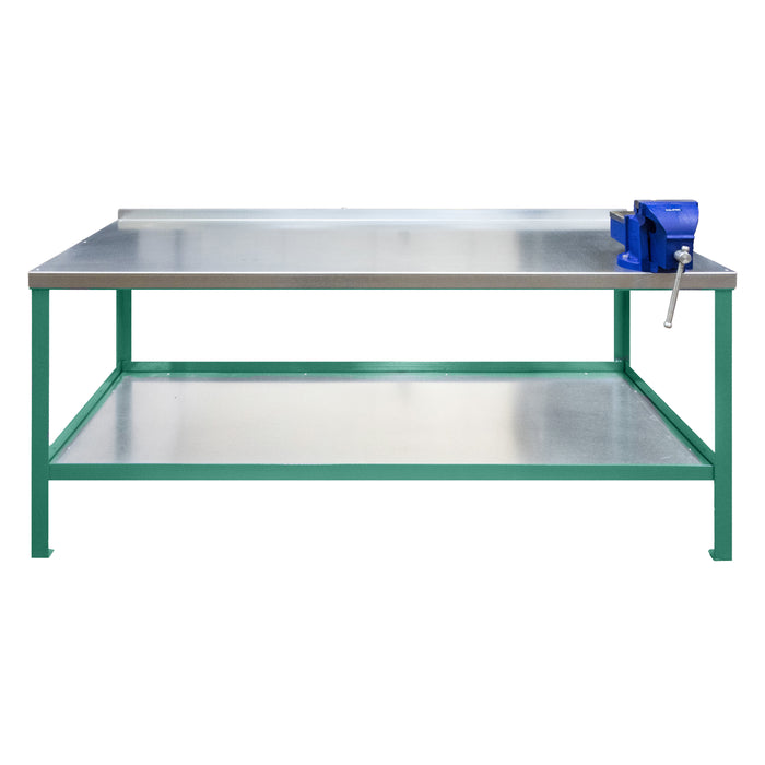 Heavy Duty Workbench with Steel Top