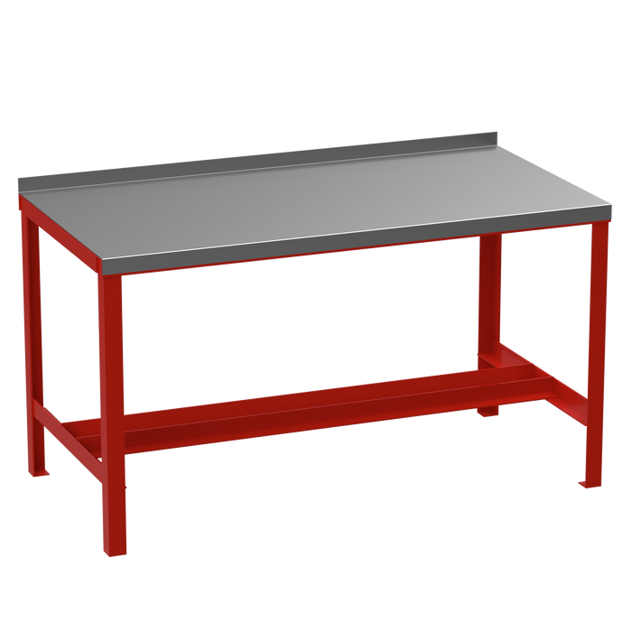 Steel Heavy Duty Workbench | No Lower Shelf