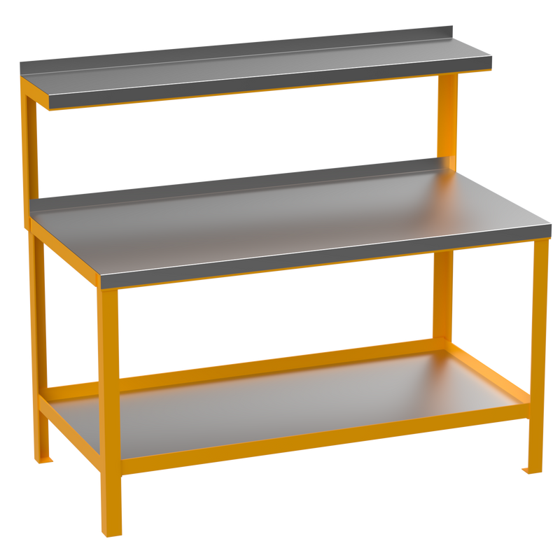 Steel Heavy Duty Workbench | Top Shelf