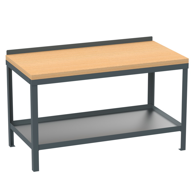 Heavy Duty Workbench | Solid Wood Worktop