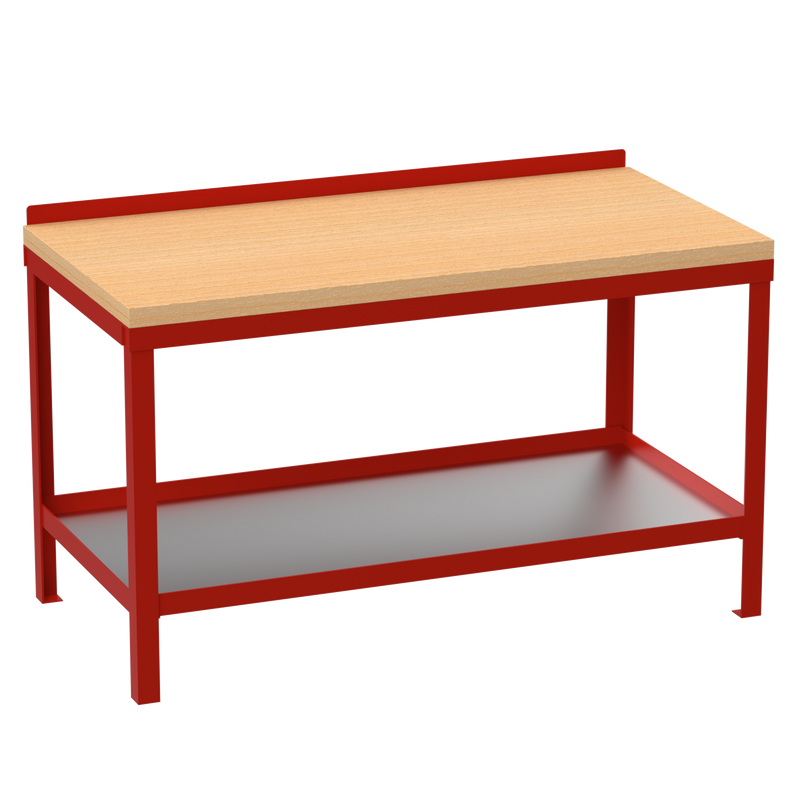 Heavy Duty Workbench | Solid Wood Worktop