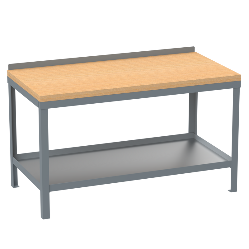 Heavy Duty Workbench | Solid Wood Worktop