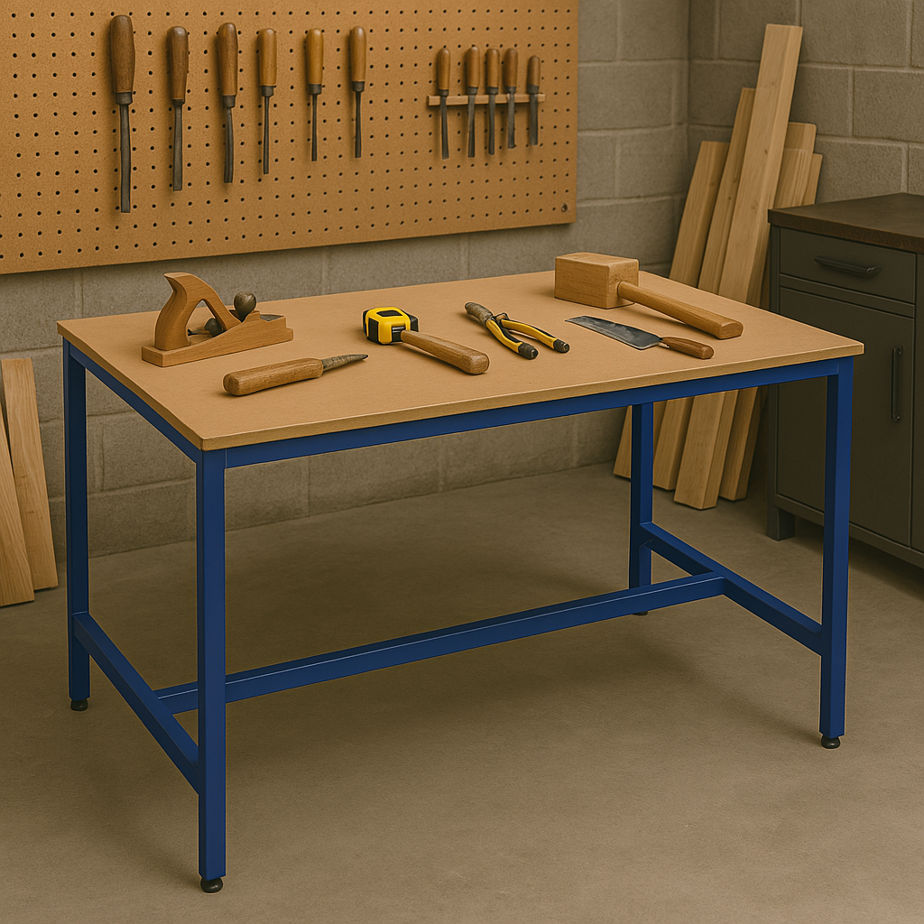 Medium Duty Workbench | MDF Worktop | Smooth & Versatile Surface — UK ...